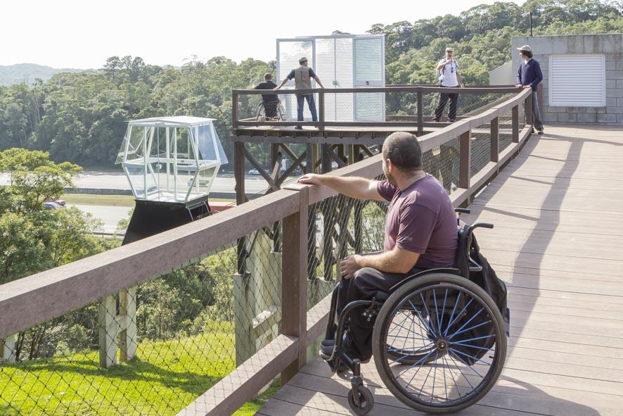 Parque Ecológico da Imigrantes tem acessibilidade para cadeirantes