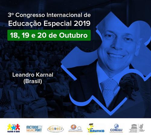 Últimos dias para comprar ingressos do 3º Congresso Internacional de Educação Especial
